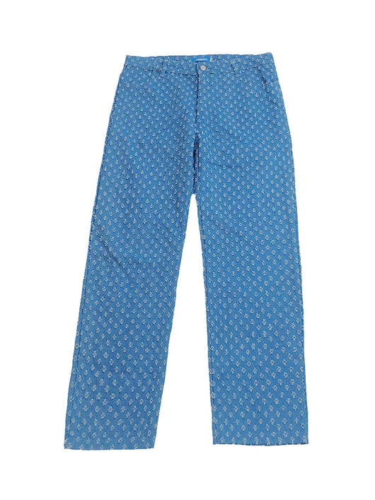 Pantalones Rectos Holgados Estilo Retro Americano para Hombre - Image 8