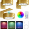 RGB Dourado 3 Luzes