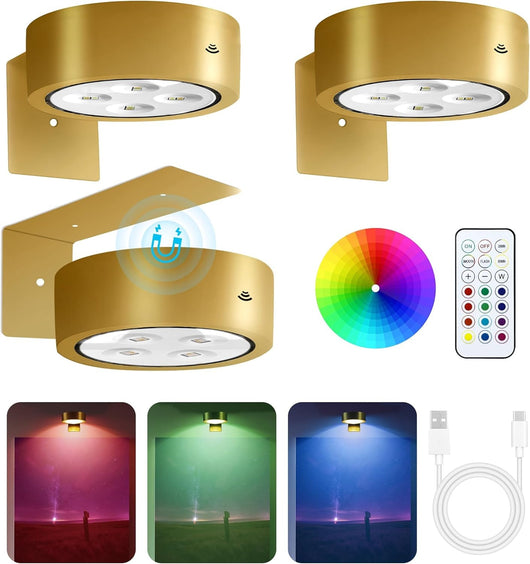 Luz Nocturna RGB Inteligente con Control Remoto para Armario - Image 7