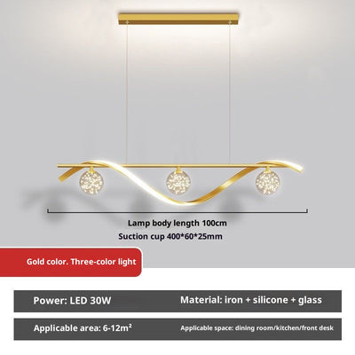 Lámpara Colgante Moderna Minimalista con Diseño Estrellado - Image 7