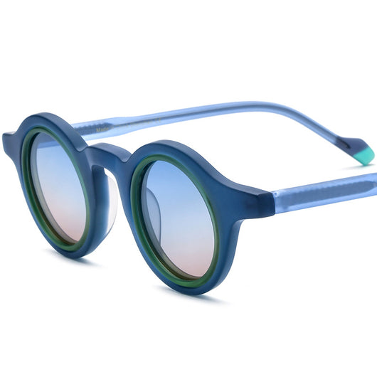 Gafas de Sol Redondas Unisex - Estilo Versátil y Protección UV - Image 17