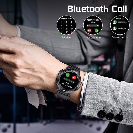 Reloj Inteligente con Monitoreo de Oxígeno en Sangre y Llamadas Bluetooth - Image 4