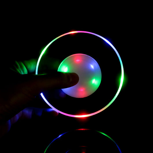 Posavasos LED Luminoso de Cristal Acrílico con Base Brillante para Cócteles - Image 3