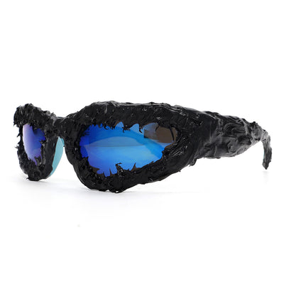 Gafas de Sol Cat Eye Punk con Estilo Unisex - Protección UV y Personalidad - Image 6