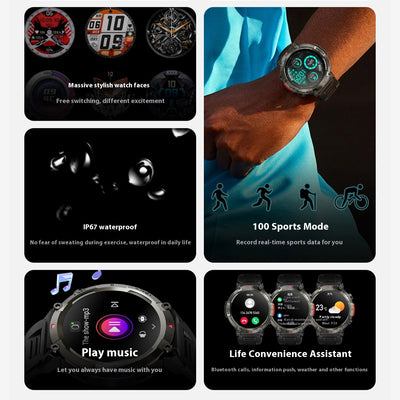 Reloj Inteligente con Llamadas Bluetooth y Pantalla HD - Image 16