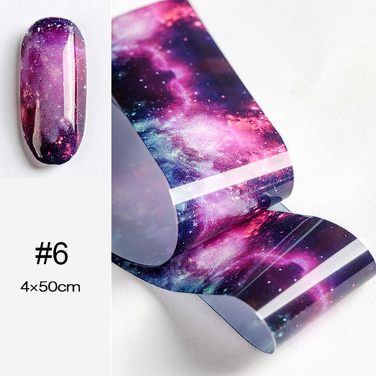 Stickers de Uñas Mármol Efecto Estrellado - Image 9