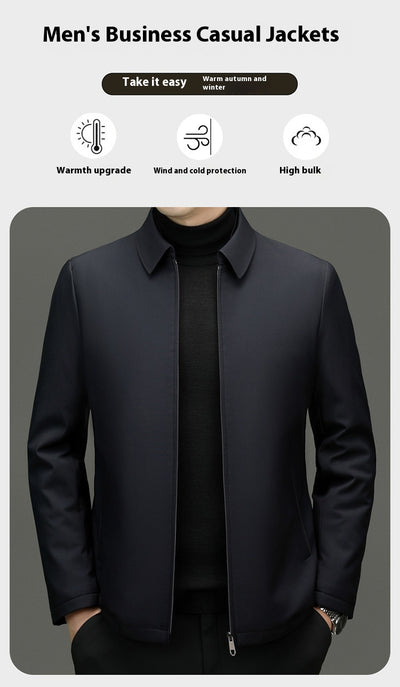 Ropa Business Casual de Algodón Puro para Hombre Maduro - Image 30