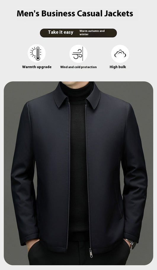 Ropa Business Casual de Algodón Puro para Hombre Maduro - Image 30