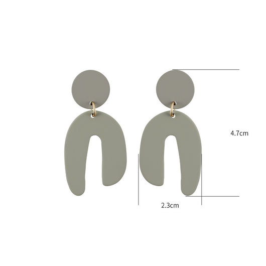 Aretes de Arcilla Cerámica con Acabado Goma Cremosa - Image 17