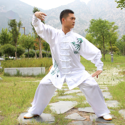 Traje de Entrenamiento Tai Chi para Hombre - Diseño Simple y Cómodo - Image 9