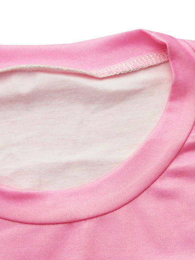 Polera Cuello Redondo Oversized Letras Multicolor Estilo Urbano - Image 71
