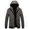 Chaqueta Térmica de Algodón con Capucha para Hombre