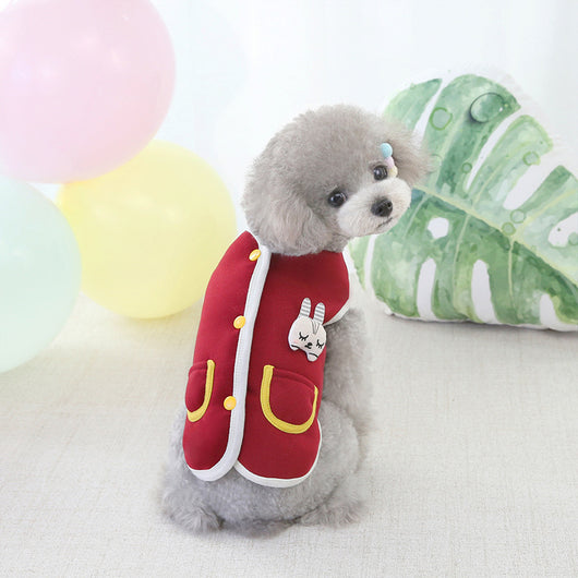 Suéter Cardigan para Conejo Mascota - Image 13
