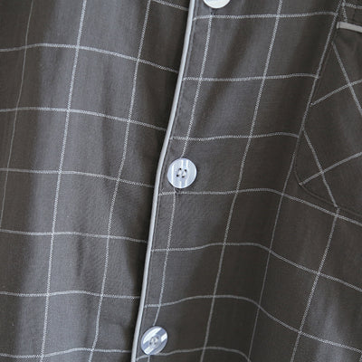Pijama de Cuadros para Hombre - Conjunto Corto Cómodo - Image 12