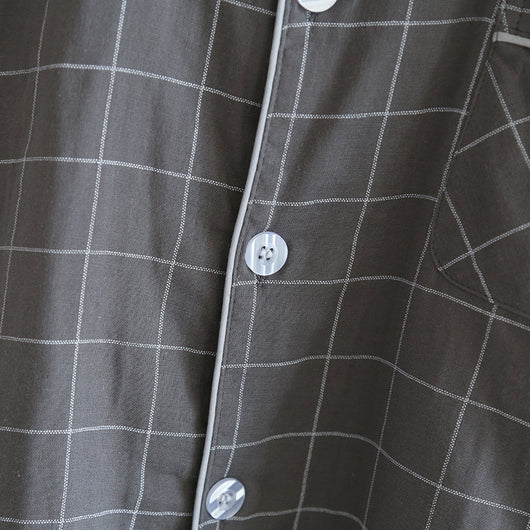 Pijama de Cuadros para Hombre - Conjunto Corto Cómodo - Image 12