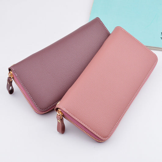 Cartera Mujer Grande con Cierre y Bolso Elegante Texturizado - Image 4