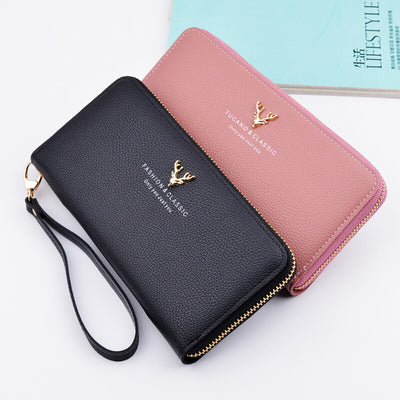 Cartera Mujer Grande con Cierre y Bolso Elegante Texturizado - Image 3