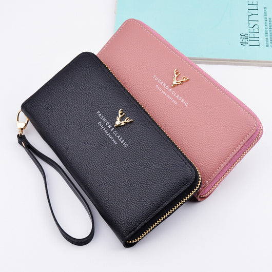 Cartera Mujer Grande con Cierre y Bolso Elegante Texturizado - Image 3