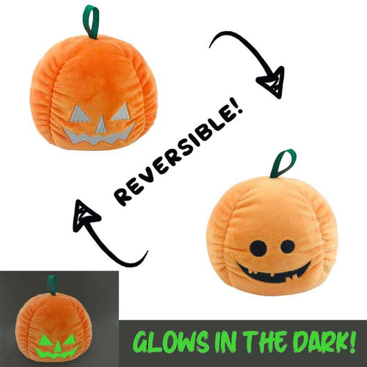 Peluche Reversible Halloween Fantasma y Calabaza Luminoso - Juguete Infantil Interactivo - Image 5