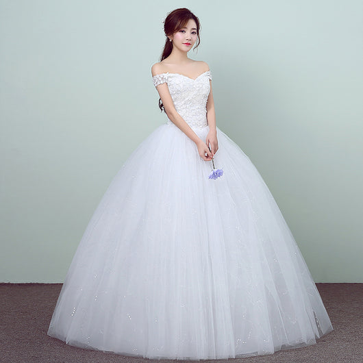 Vestido de Novia Blanco Minimalista y Elegante - Image 4