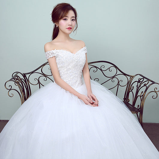 Vestido de Novia Blanco Minimalista y Elegante - Image 6