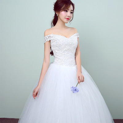 Vestido de Novia Blanco Minimalista y Elegante