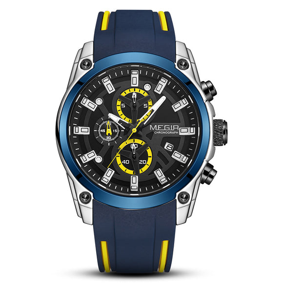 Reloj Deportivo Multifunción con Cronómetro para Hombre