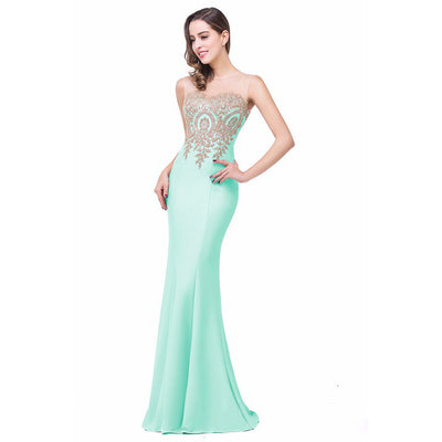 Vestido Falda Sirena con Detalle Hueco y Perspectiva - Image 11