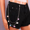 Cadena de Cintura Acrílica con Dije Temperamento Girly INS
