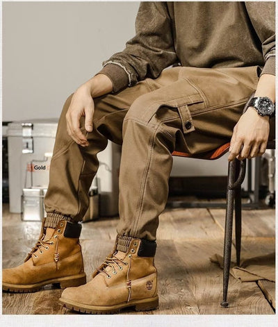 Pantalones Deportivos Holgados Retro para Hombre - Image 17