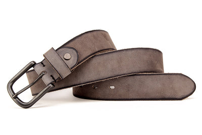 Cinturón de Cuero para Hombre con Hebilla de Pasador - Image 6
