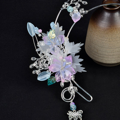 Diadema Hada Antigüa con Borlas Movibles - Image 3