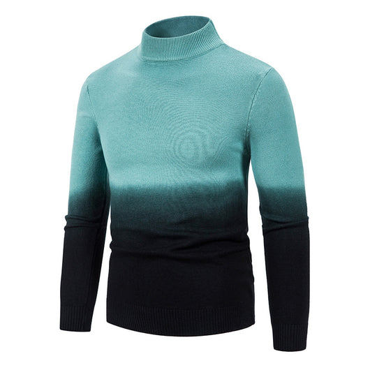 Suéter Térmico Degradado Cuello Medio para Hombre - Image 5