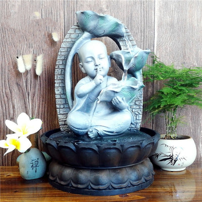 Fuente Zen con Estatua de Buda - Decoración Agua Feng Shui - Image 10
