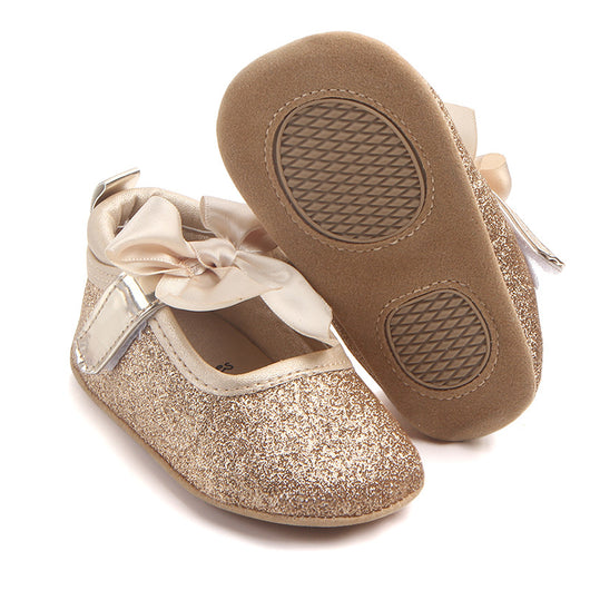 Zapatos Princesa para Bebé - Suela Blanda, 0-1 Años, Primavera-Otoño - Image 3