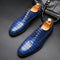 Zapatos de Cuero Premium para Hombre con Punta Afilada