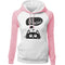 Suéter Hoodie de Terciopelo con Mangas Largas y Costuras