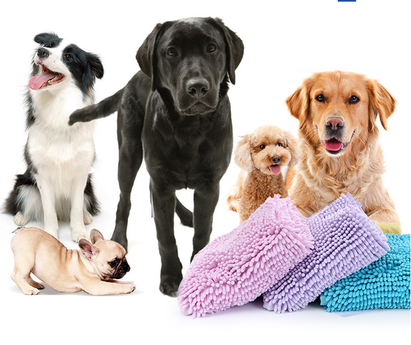 Toalla Absorbente para Mascotas - Perros y Gatos