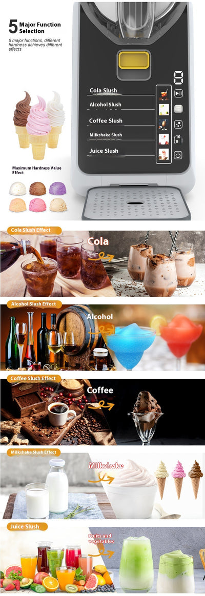 Máquina Comercial para Hacer Helado y Nieve Raspada - Image 10