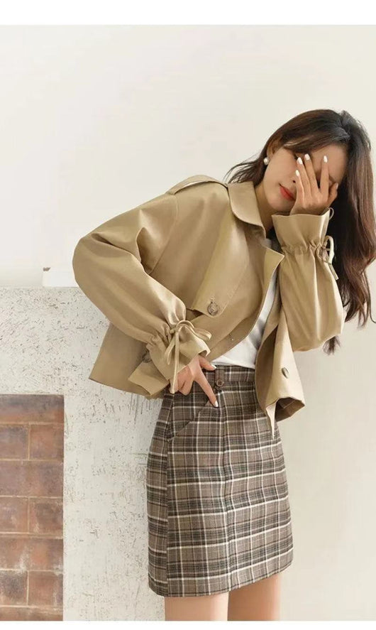 Abrigo Trench Oversized Estilo Coreano con Corte Suelto - Image 14