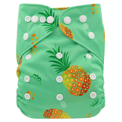 Pañal de Tela Reutilizable Transpirable Ajustable para Bebé 0-3 Años - Image 73