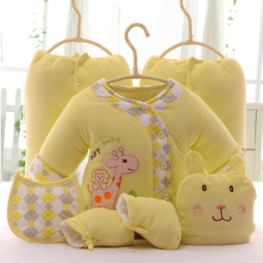 Conjunto de 6 Piezas en Algodón para Recién Nacido - Image 8