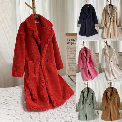 Abrigo Largo de Piel para Mujer - Otoño e Invierno - Image 3