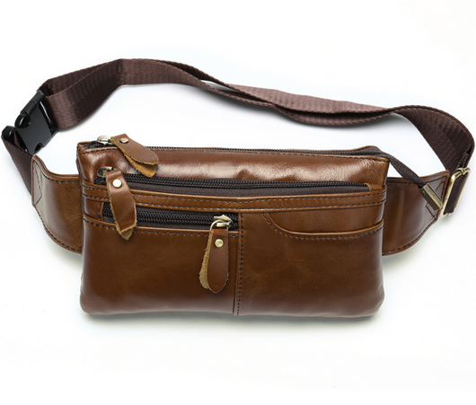Bolsa Retro de Cuero para Hombre - Mensajero de Estilo Vintage - Image 29