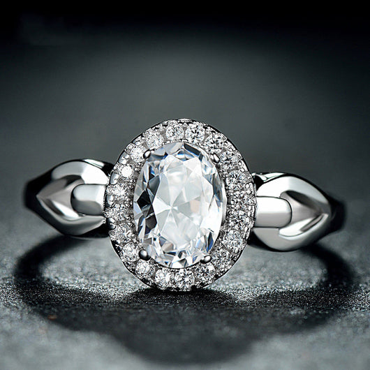 Anillo de Circonita Brillante - Diseño Diamante - Image 7