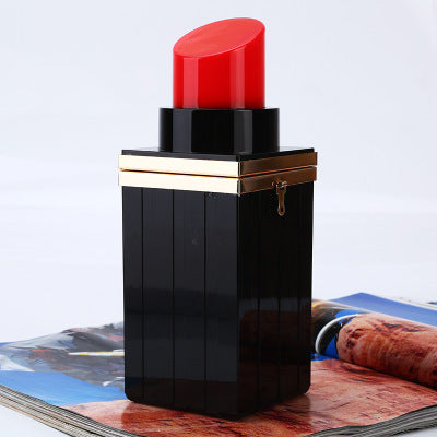 Bolsas con Forma de Labial Negro