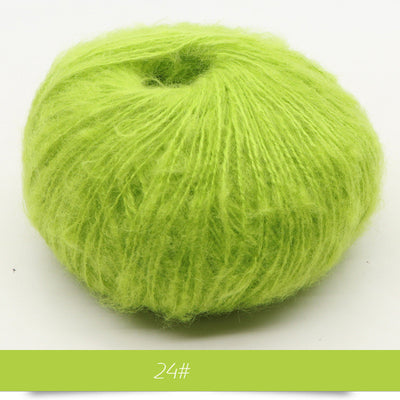 Suéter y chal de mohair para bebé con detalle de tejido - Image 60
