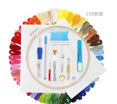 Kit Completo de Bordado DIY + 50 Hilos - Image 15