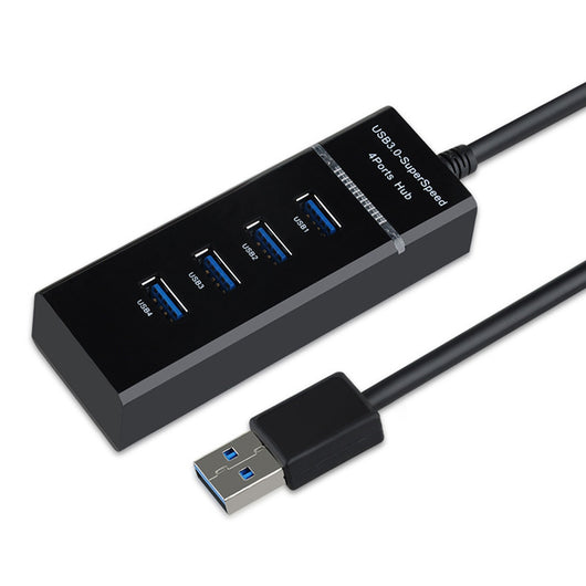 Hub USB Multipuerto de Expansión para Laptop - Divisor 4 en 1