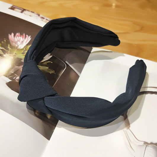 Banda para Cabello con Nudo de Tela - Image 10